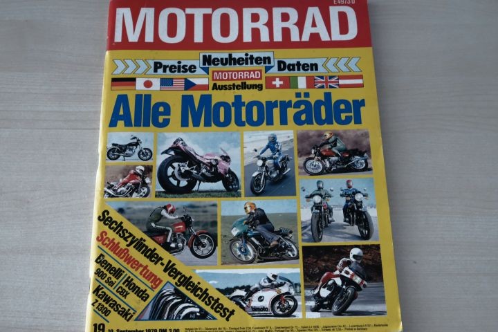 Deckblatt Motorrad (19/1979)