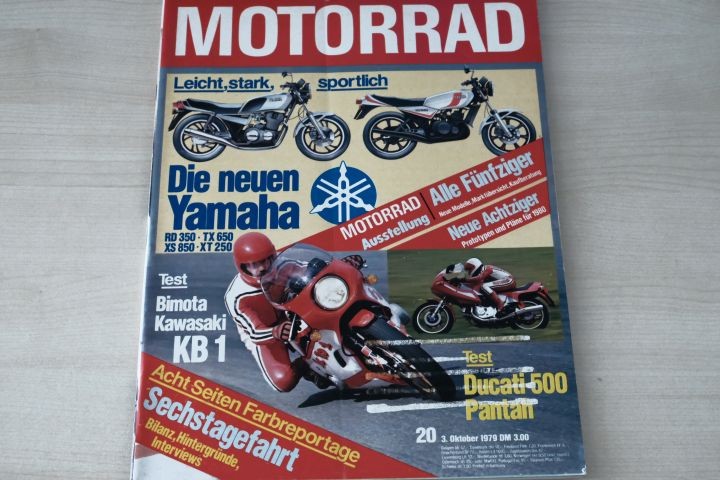 Deckblatt Motorrad (20/1979)