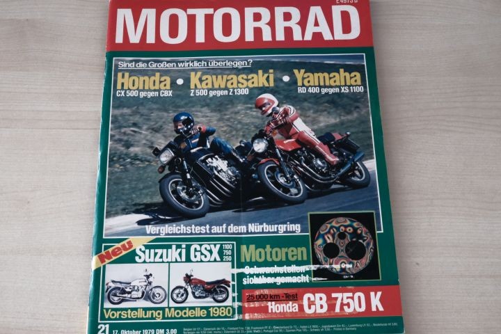 Deckblatt Motorrad (21/1979)