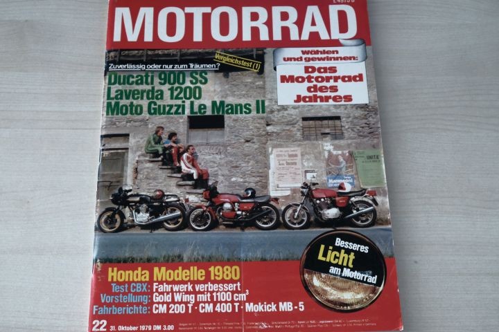 Deckblatt Motorrad (22/1979)