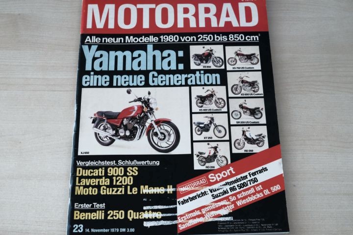 Deckblatt Motorrad (23/1979)