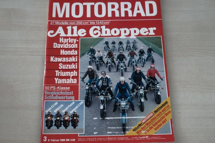 Deckblatt Motorrad (03/1980)