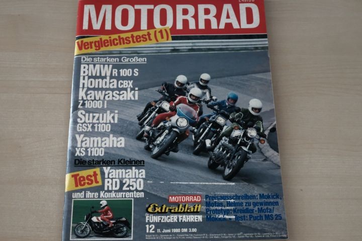 Deckblatt Motorrad (12/1980)