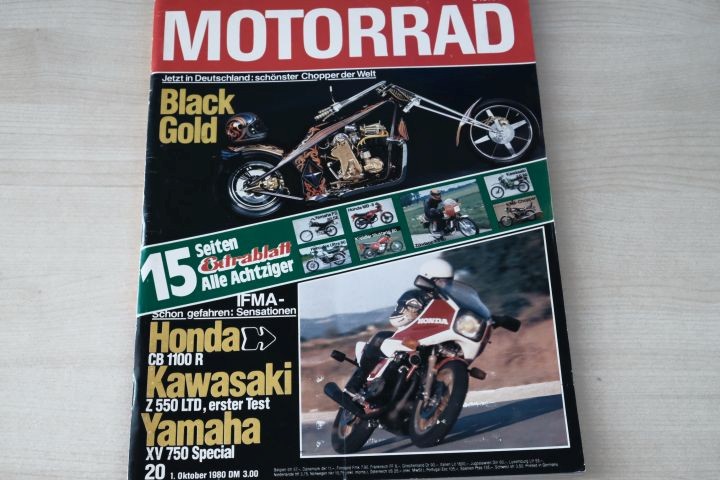 Deckblatt Motorrad (20/1980)