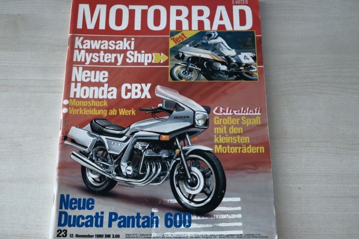 Deckblatt Motorrad (23/1980)