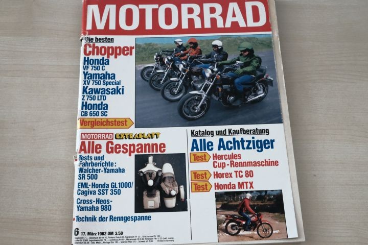 Deckblatt Motorrad (06/1982)