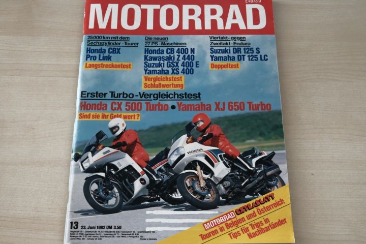 Deckblatt Motorrad (13/1982)