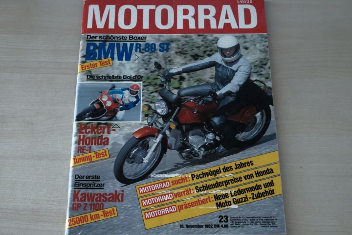 Deckblatt Motorrad (23/1982)