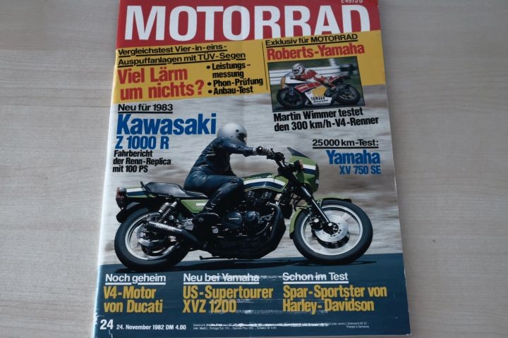 Deckblatt Motorrad (24/1982)