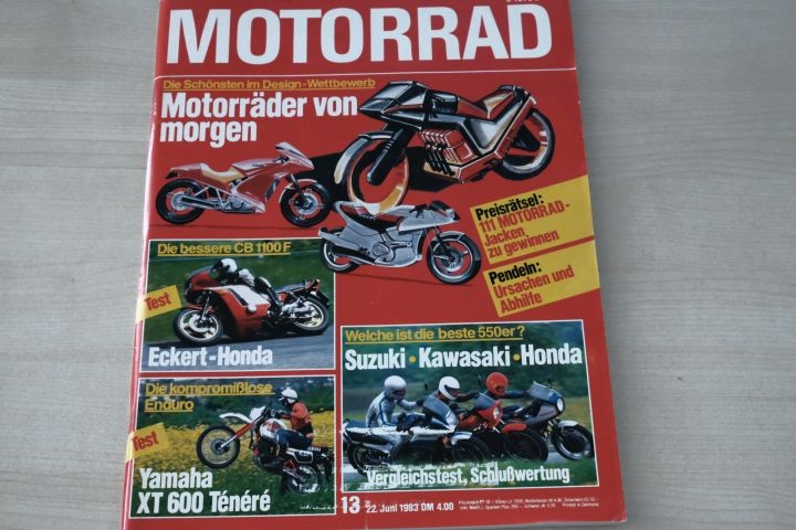 Deckblatt Motorrad (13/1983)