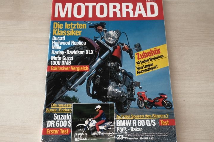 Deckblatt Motorrad (23/1984)