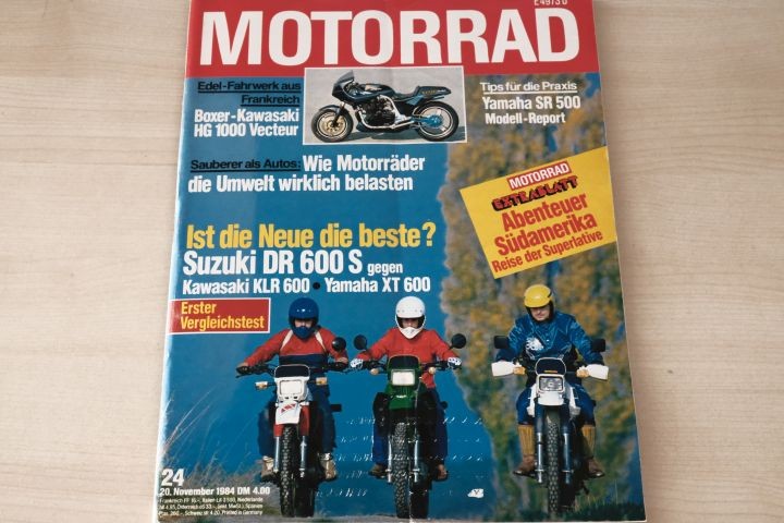 Deckblatt Motorrad (24/1984)
