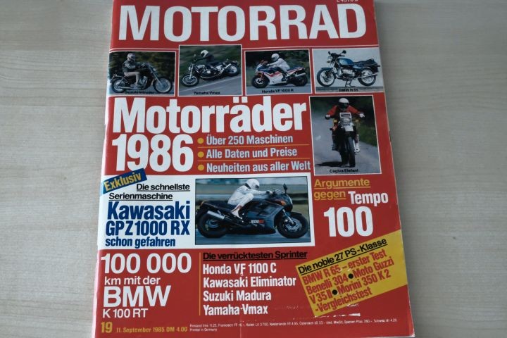 Motorrad 19/1985