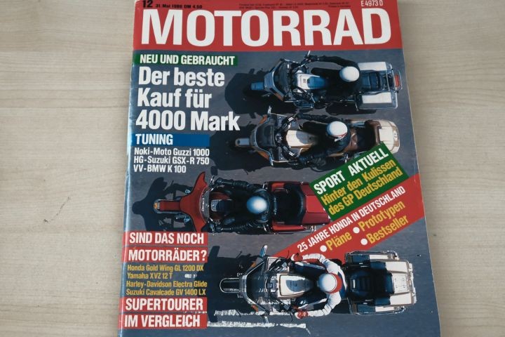 Deckblatt Motorrad (12/1986)