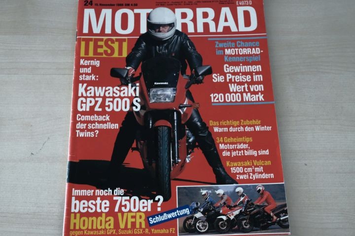 Deckblatt Motorrad (24/1986)