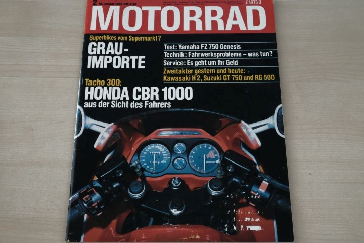 Deckblatt Motorrad (02/1987)