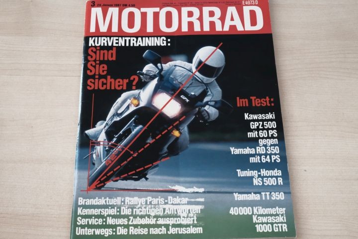 Deckblatt Motorrad (03/1987)