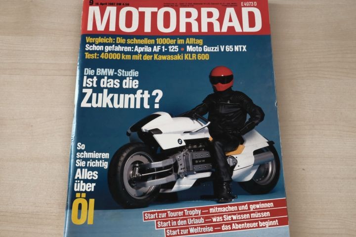 Deckblatt Motorrad (09/1987)