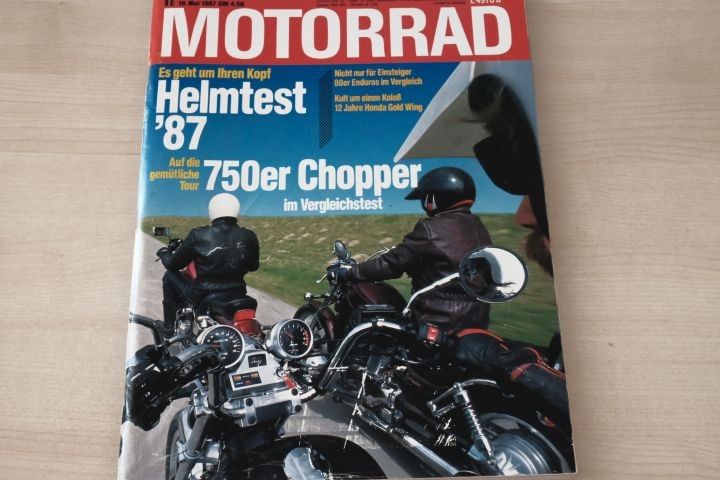 Deckblatt Motorrad (11/1987)