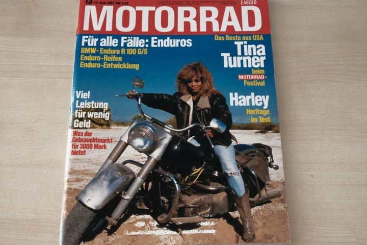 Deckblatt Motorrad (13/1987)