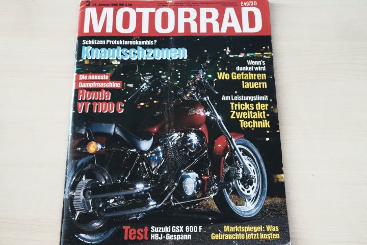 Deckblatt Motorrad (03/1988)