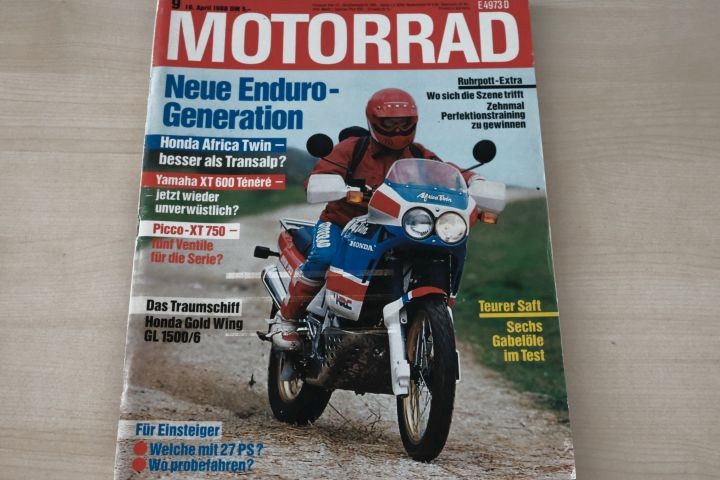 Deckblatt Motorrad (09/1988)