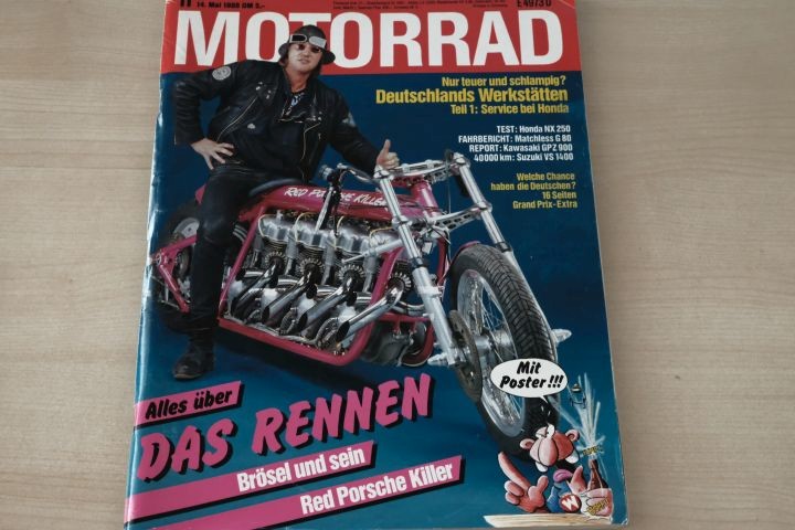 Deckblatt Motorrad (11/1988)