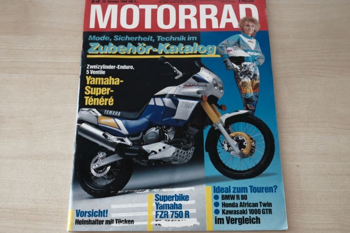 Deckblatt Motorrad (23/1988)