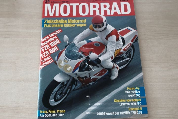 Deckblatt Motorrad (24/1988)