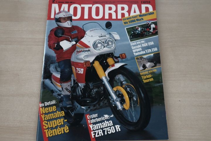 Deckblatt Motorrad (02/1989)