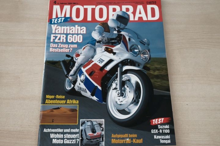Deckblatt Motorrad (04/1989)