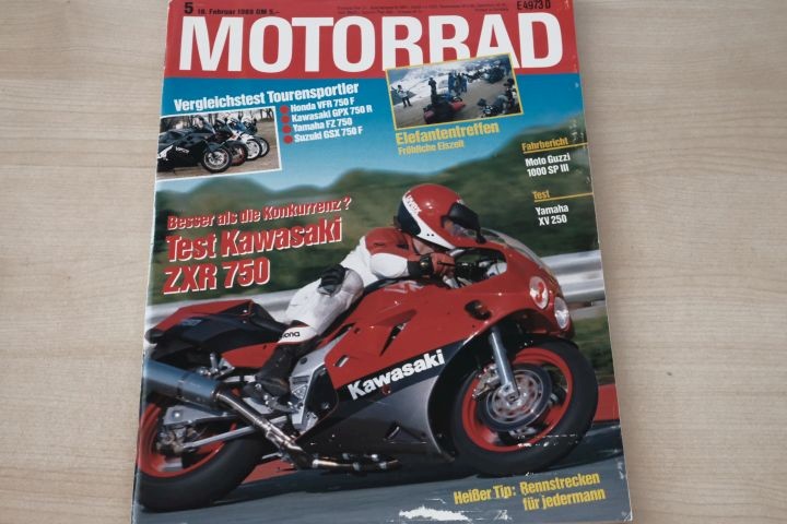 Deckblatt Motorrad (05/1989)