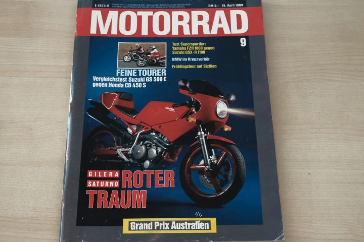 Deckblatt Motorrad (09/1989)