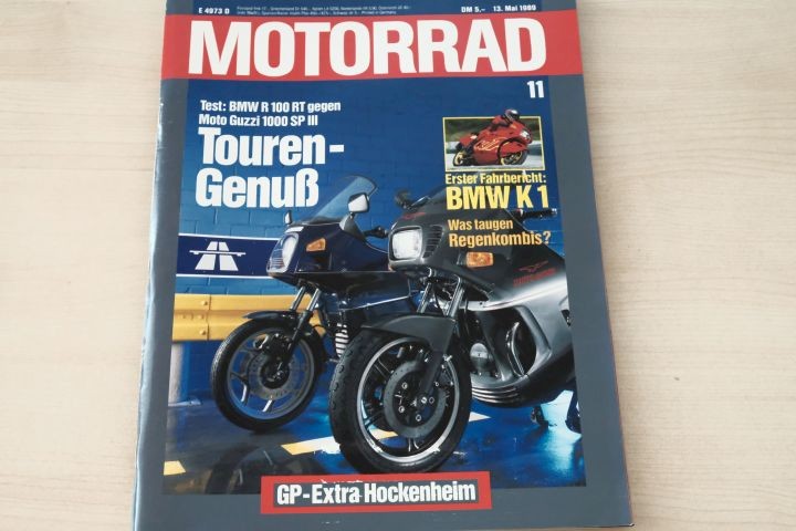 Deckblatt Motorrad (11/1989)
