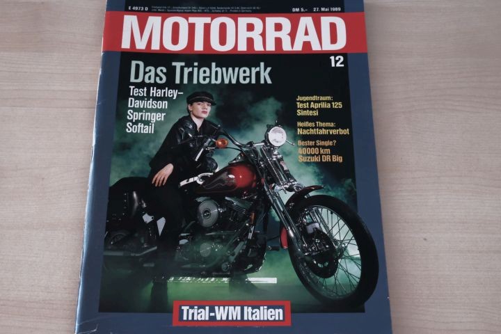 Deckblatt Motorrad (12/1989)