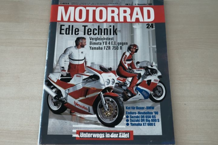 Deckblatt Motorrad (24/1989)