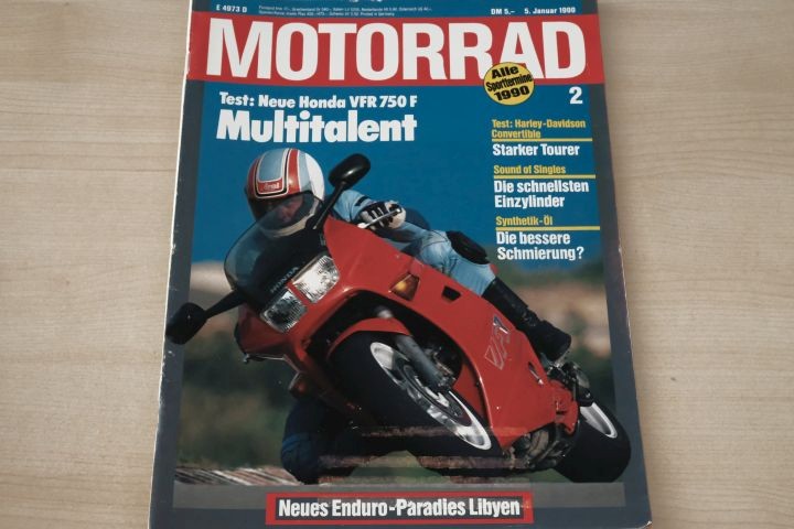 Deckblatt Motorrad (02/1990)