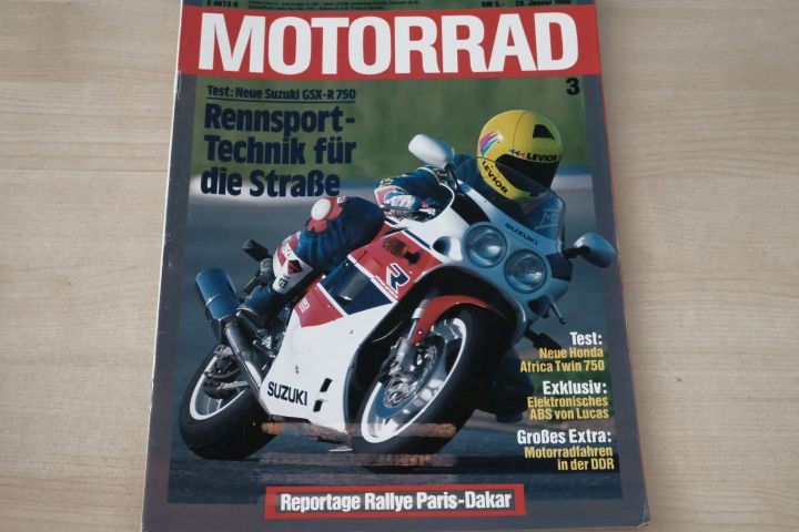 Deckblatt Motorrad (03/1990)