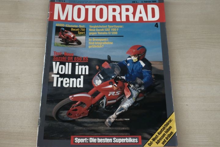 Deckblatt Motorrad (04/1990)