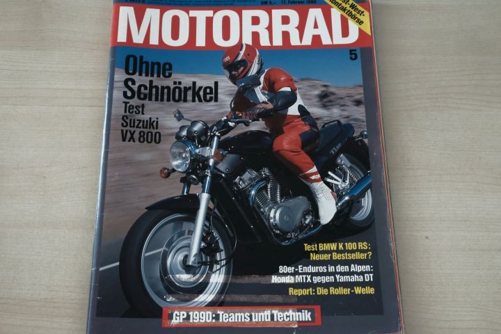Deckblatt Motorrad (05/1990)