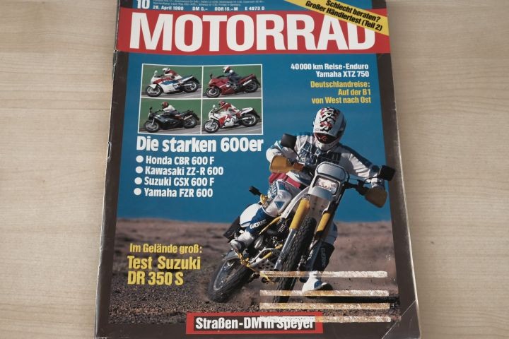 Deckblatt Motorrad (10/1990)