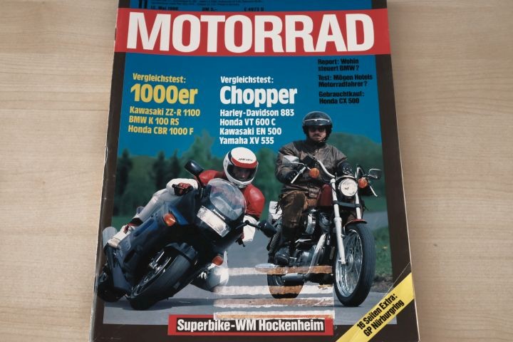 Deckblatt Motorrad (11/1990)