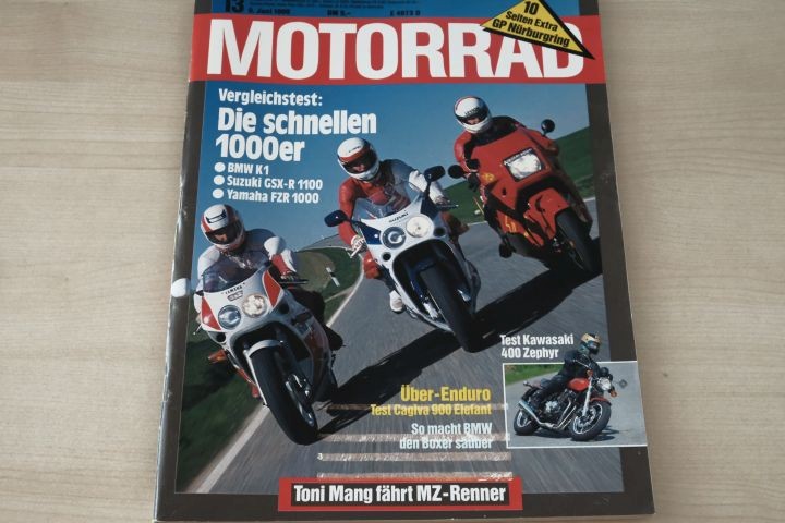 Deckblatt Motorrad (13/1990)
