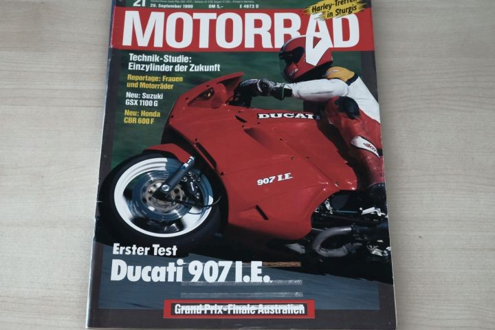 Deckblatt Motorrad (21/1990)