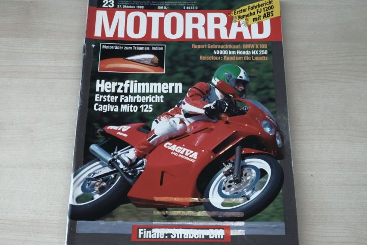 Deckblatt Motorrad (23/1990)