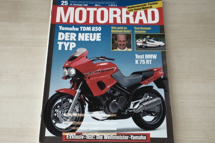 Deckblatt Motorrad (25/1990)