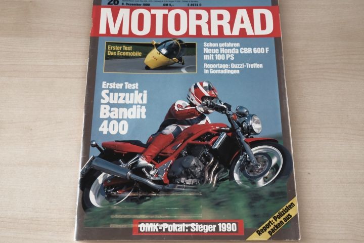 Deckblatt Motorrad (26/1990)