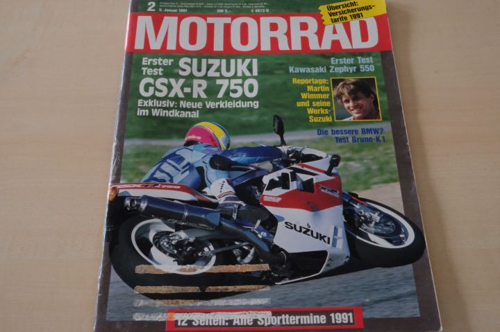 Deckblatt Motorrad (02/1991)