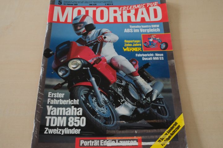 Deckblatt Motorrad (05/1991)