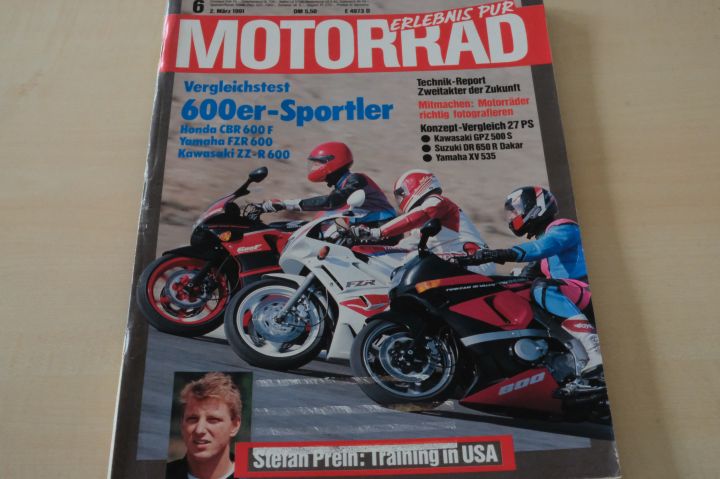 Deckblatt Motorrad (06/1991)